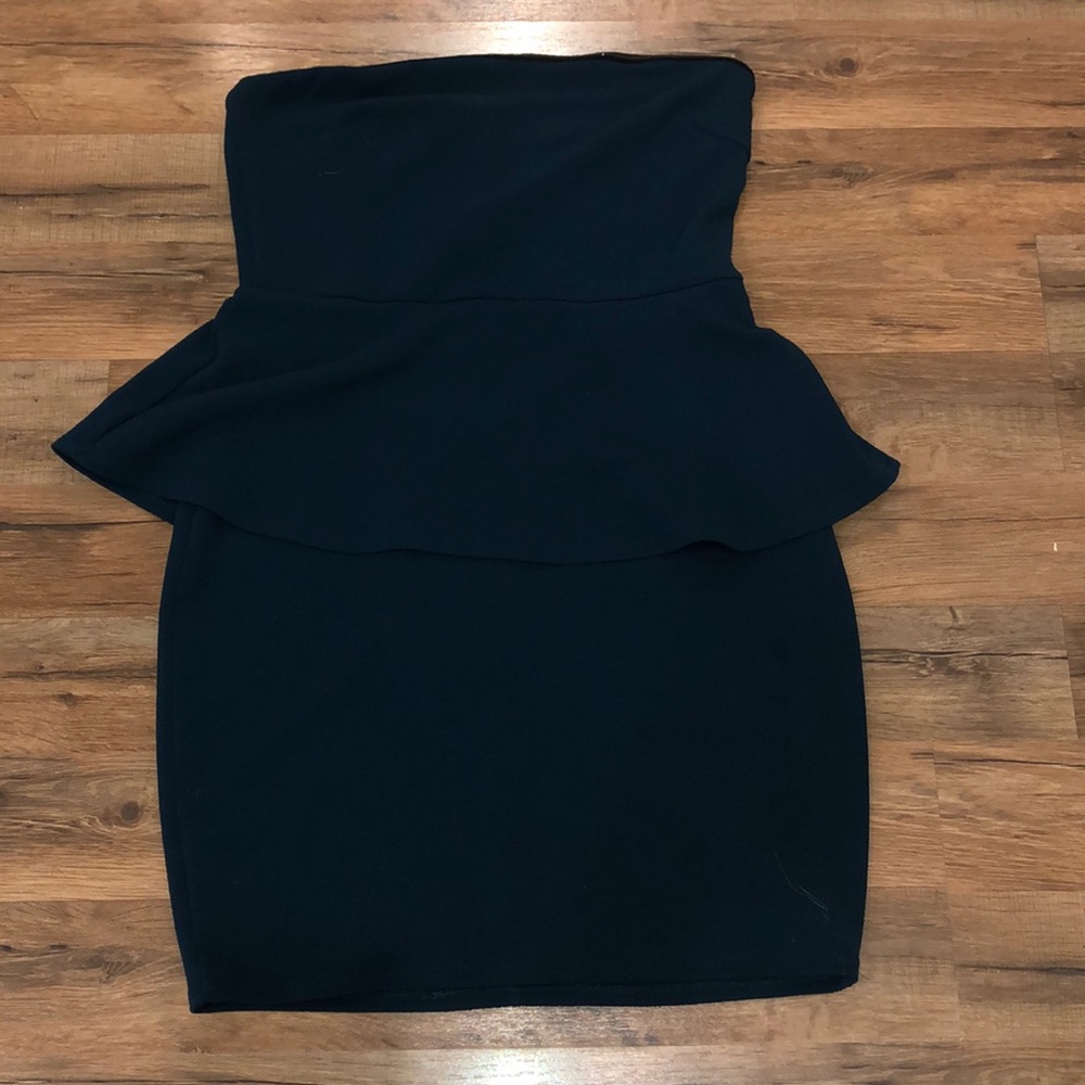 Charlotte Russe Turquoise Strapless Dress